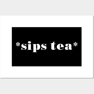 Sips Tea Trendy Funny Meme - Kermit The Frog Posters and Art